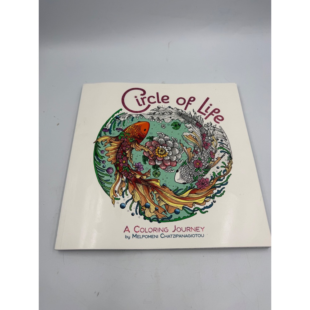 Circle of Life A Coloring Journey Melpomeni Chatzipanagiotou Thunder Bay Press